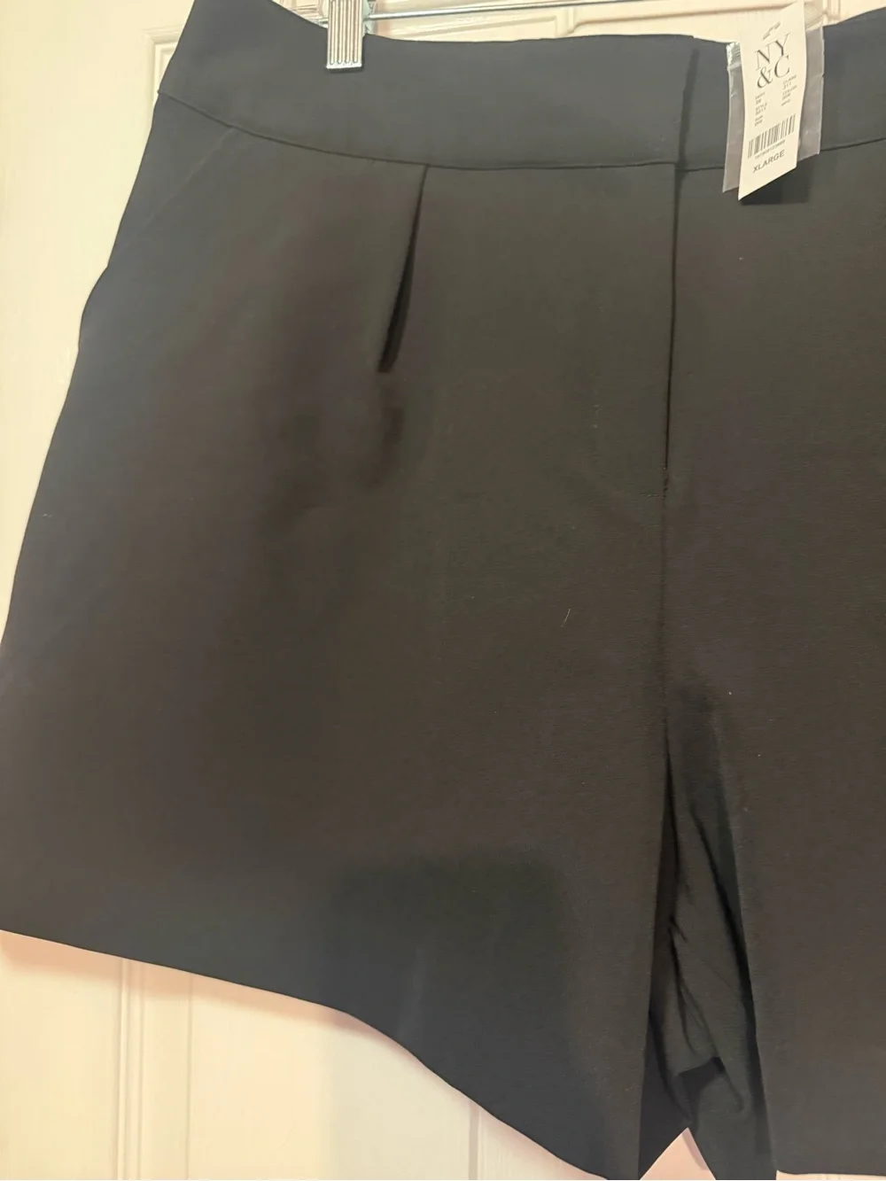 New York & Company Black Dress Shorts